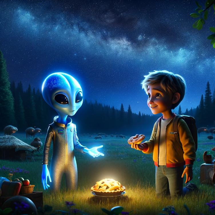 The Pie & the Alien