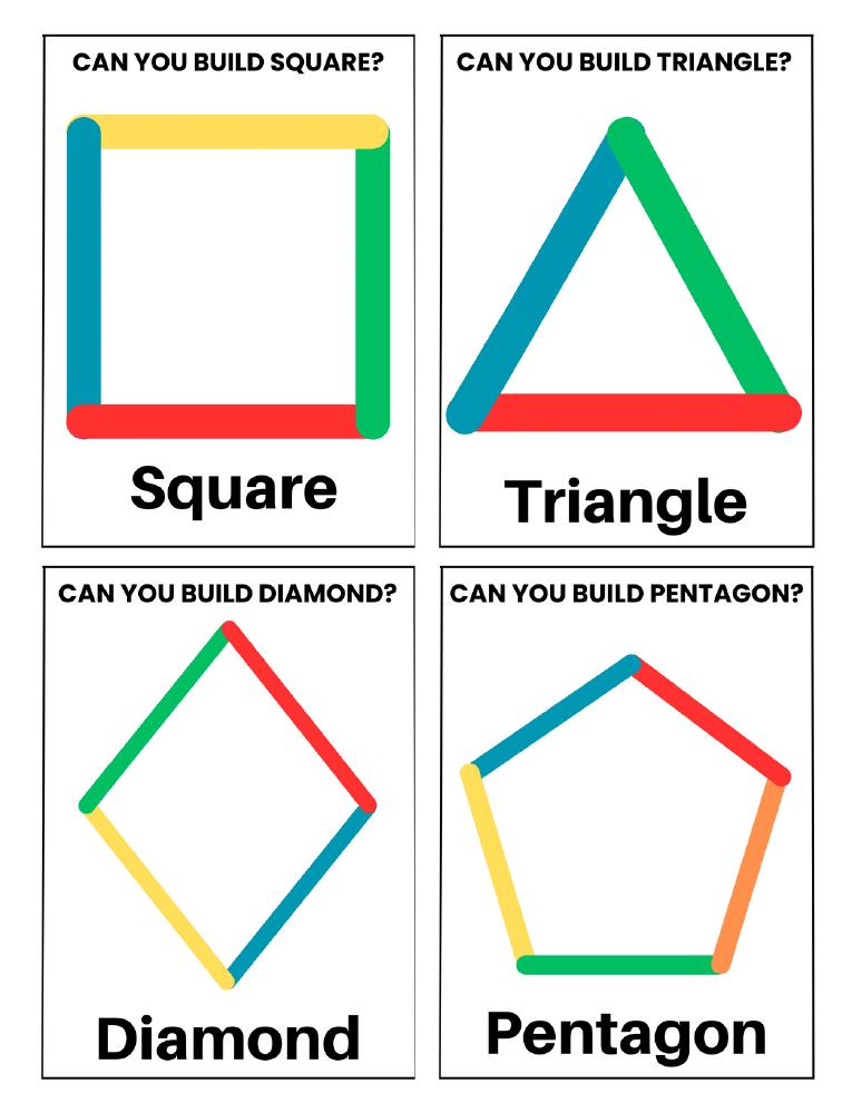 Popsicle Stick Game printable preview